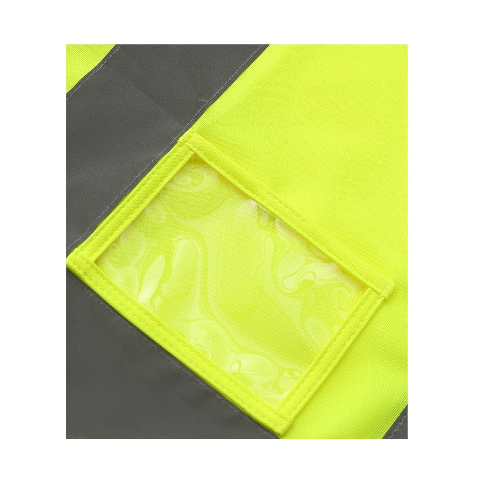 Yellow - Pack Shot - Yoko Unisex Adult Hi-Vis Waistcoat