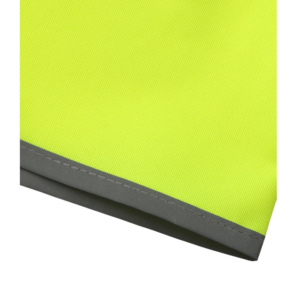 Yellow - Close up - Yoko Unisex Adult Hi-Vis Waistcoat