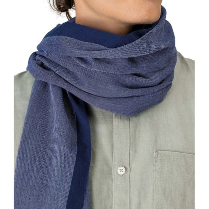 Blue - Back - Spasso Unisex Adult Dotted Scarf