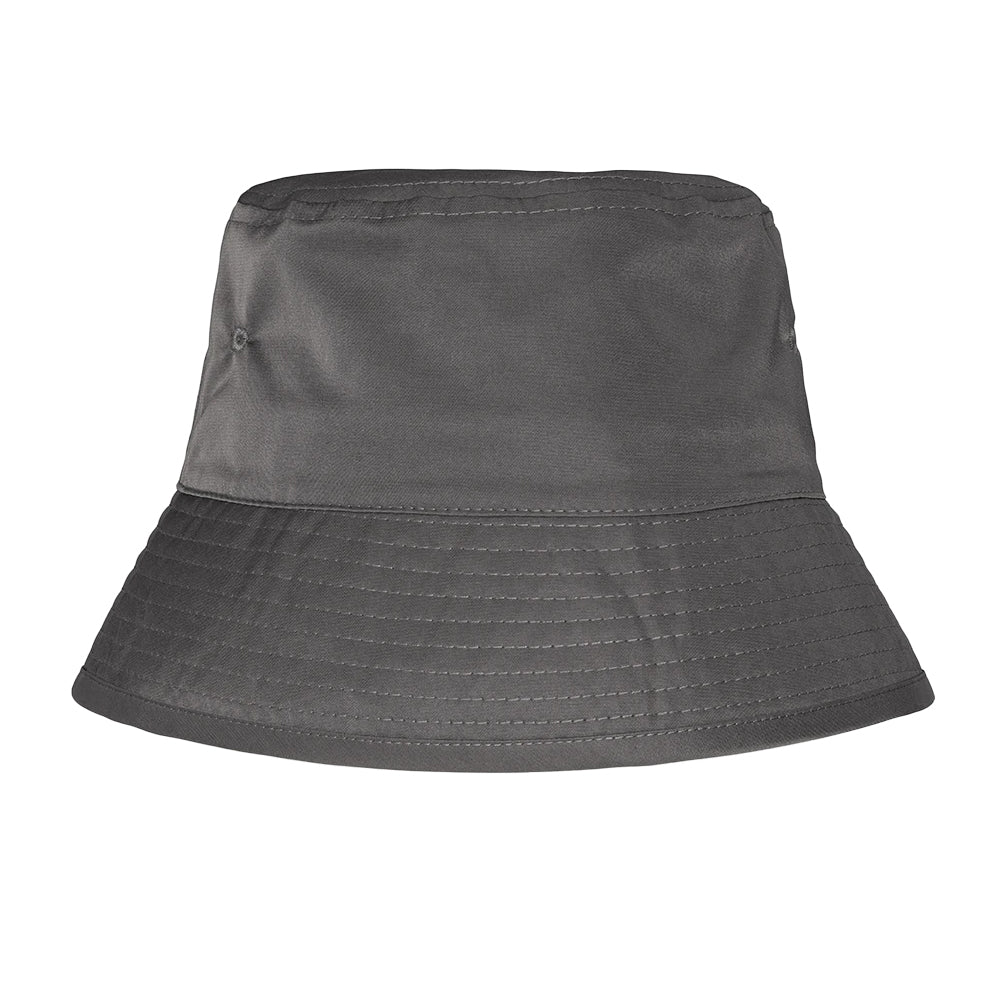 Grey - Front - Result Recycled Unisex Adult Bound Bucket Hat