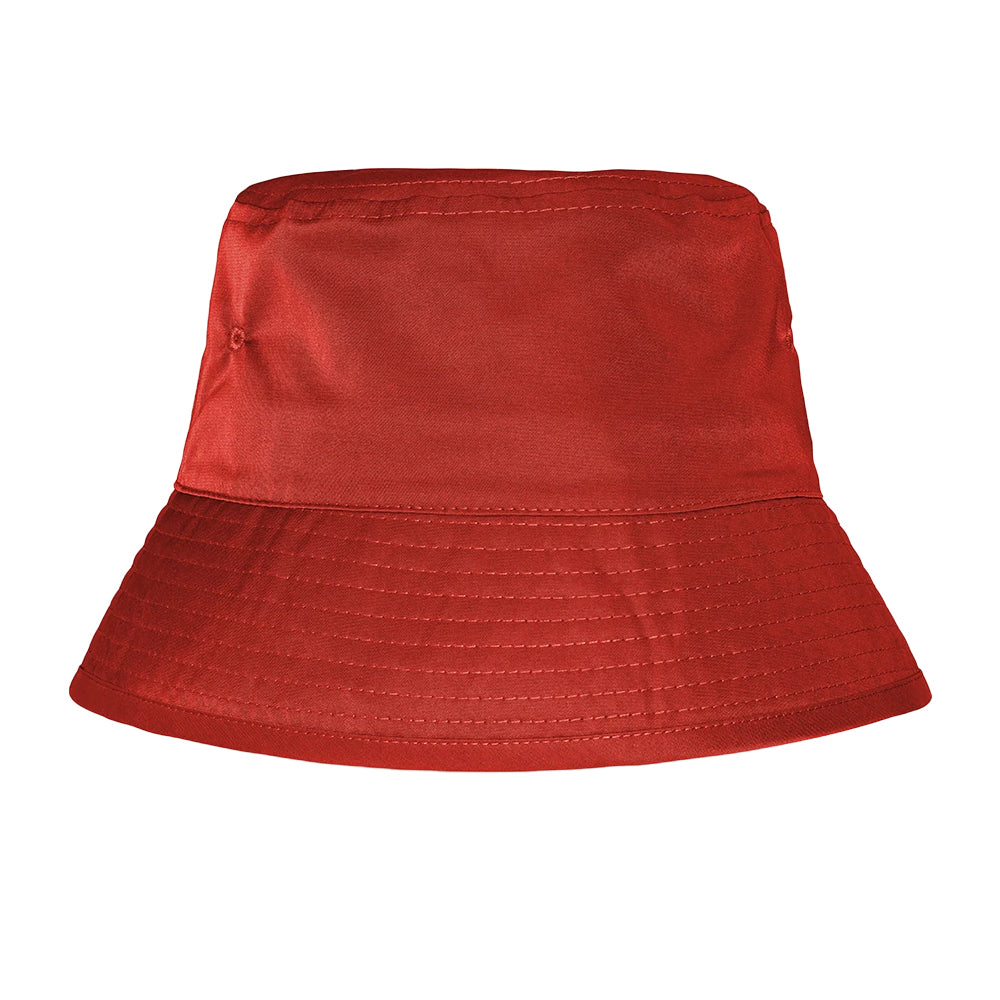 Red - Front - Result Recycled Unisex Adult Bound Bucket Hat
