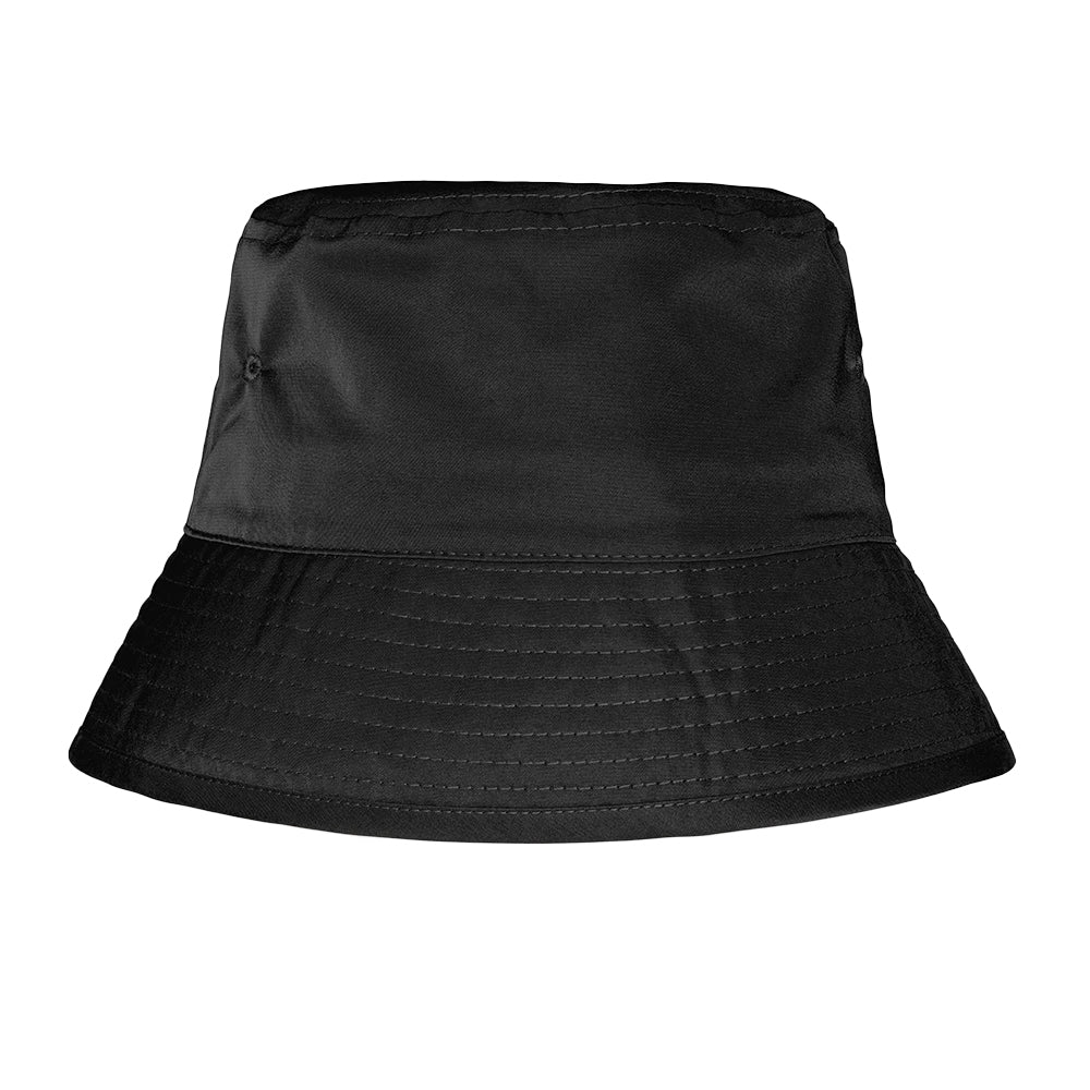 Black - Front - Result Recycled Unisex Adult Bound Bucket Hat