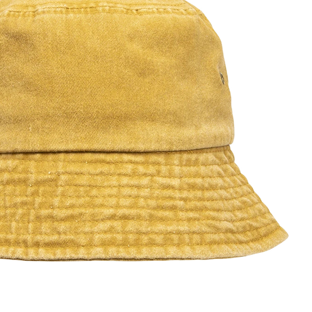 Vintage Mustard - Back - Result Headwear Unisex Adult Vintage Cotton Bucket Hat