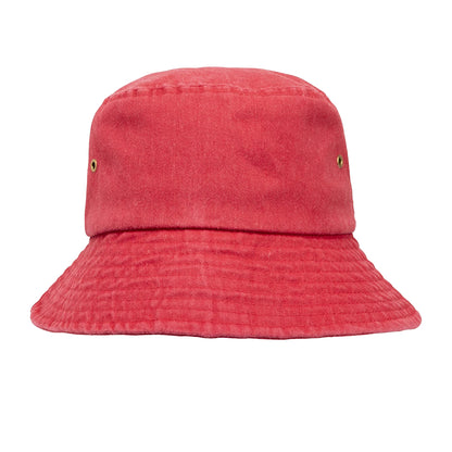 Vintage Rose - Front - Result Headwear Unisex Adult Vintage Cotton Bucket Hat