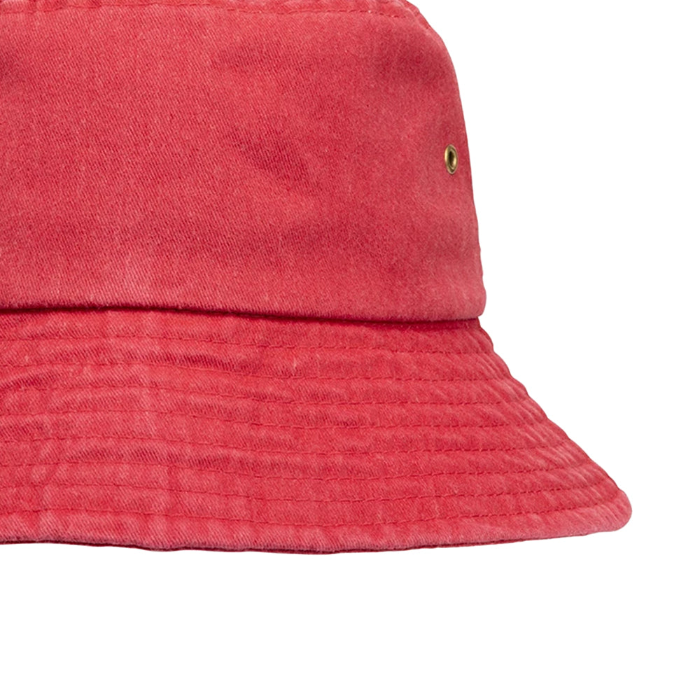 Vintage Rose - Back - Result Headwear Unisex Adult Vintage Cotton Bucket Hat