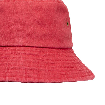 Vintage Rose - Back - Result Headwear Unisex Adult Vintage Cotton Bucket Hat