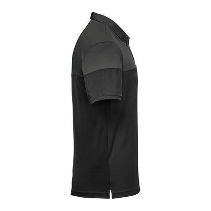Granite-Black - Lifestyle - Stormtech Mens Monterey Two Tone Polo Shirt