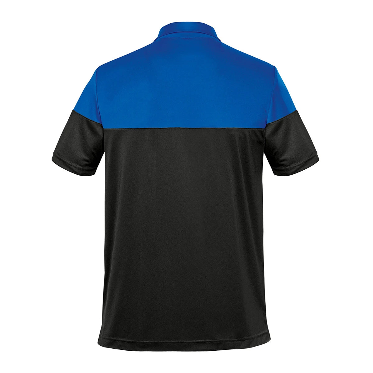 Royal Blue-Black - Back - Stormtech Mens Monterey Two Tone Polo Shirt