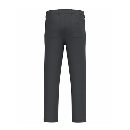 Coal Grey - Back - Native Spirit Mens Washed Trousers