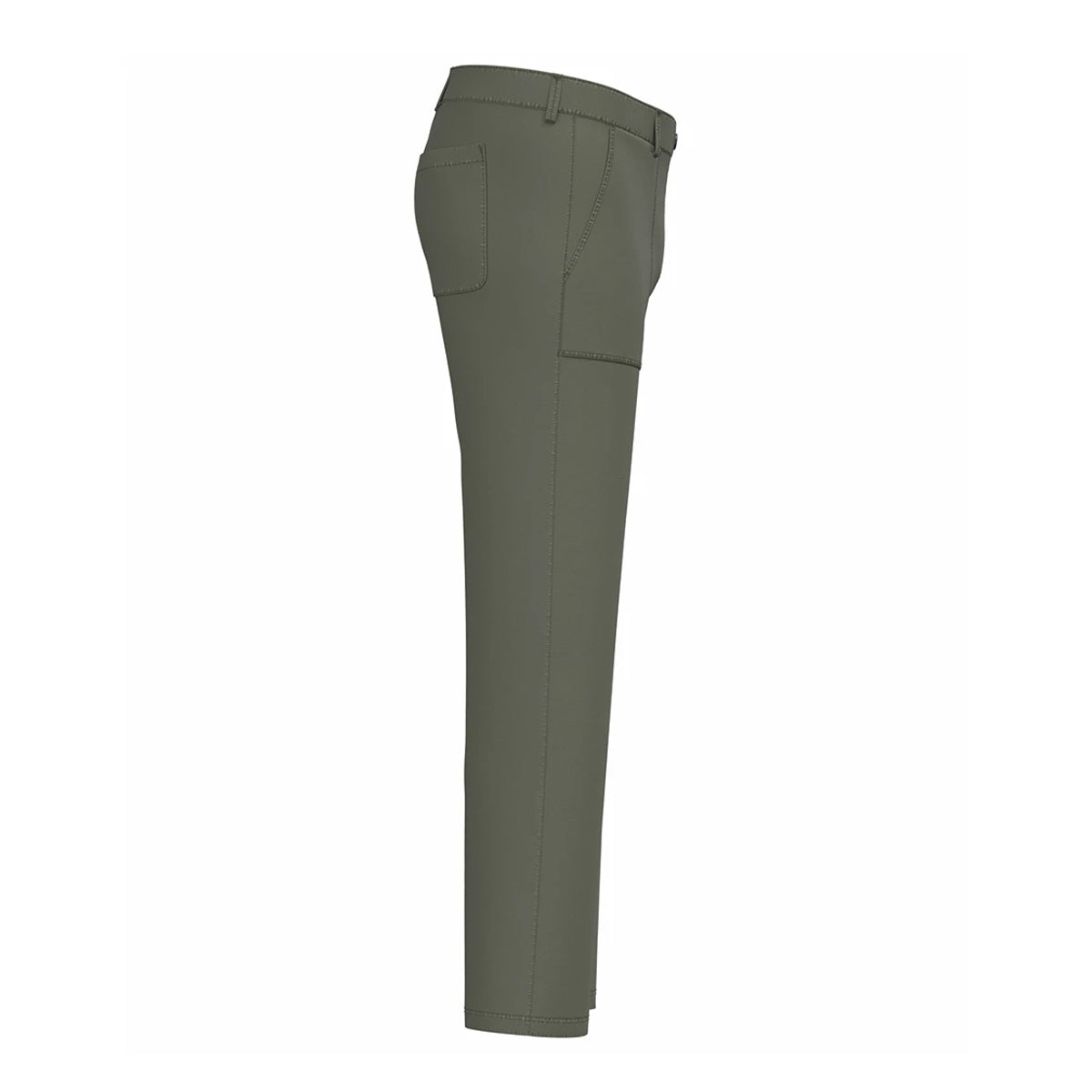 Washed Organic Khaki - Side - Native Spirit Mens Washed Trousers