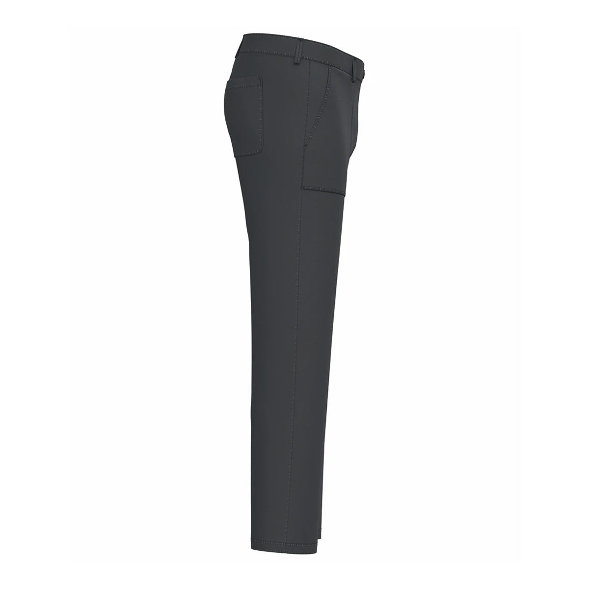 Coal Grey - Side - Native Spirit Mens Washed Trousers