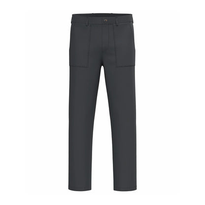 Coal Grey - Front - Native Spirit Mens Washed Trousers