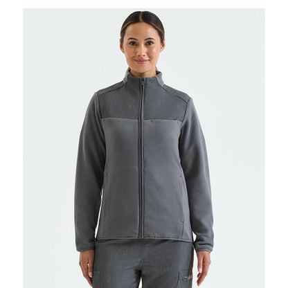 Dynamo Grey - Lifestyle - Onna Womens-Ladies Panelled Fleece Jacket