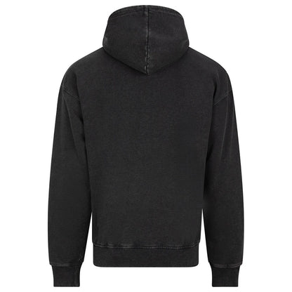 Washed Black - Back - AWD Unisex Adult Vintage Wash Hoodie
