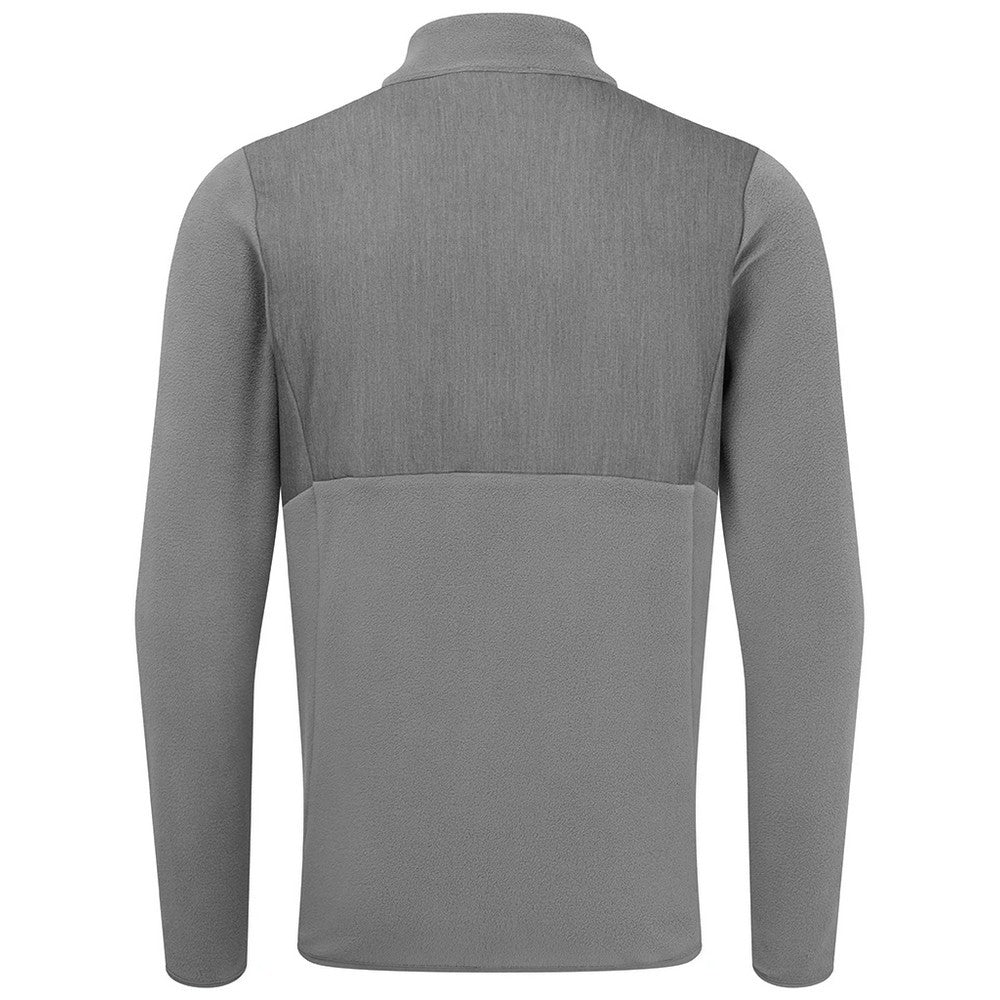 Dynamo Grey - Back - Onna Mens Panelled Fleece Jacket