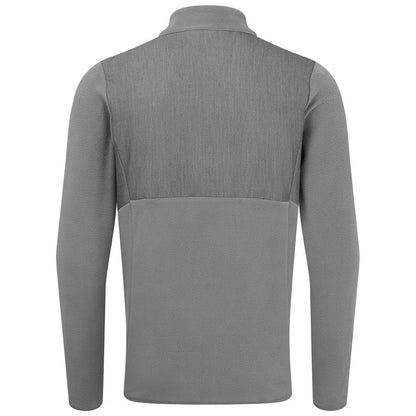 Dynamo Grey - Back - Onna Mens Panelled Fleece Jacket