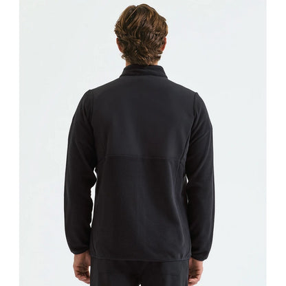 Black - Pack Shot - Onna Mens Panelled Fleece Jacket