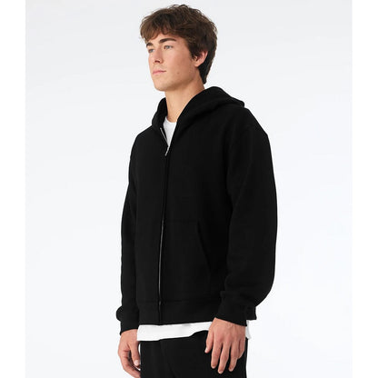 Black - Close up - Stormtech Unisex Adult Canvas Full Zip Hoodie