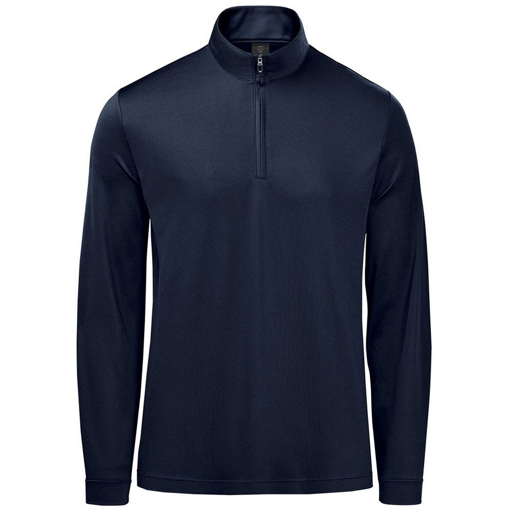 Navy - Front - Stormtech Mens Monterey Quarter Zip Jumper