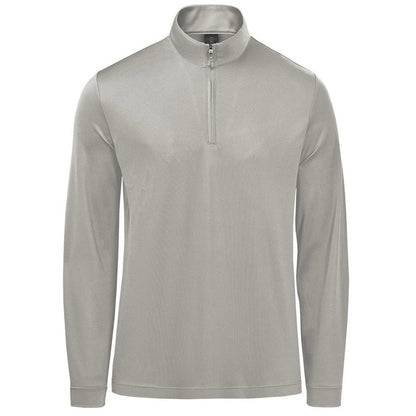 Steel Grey - Front - Stormtech Mens Monterey Quarter Zip Jumper