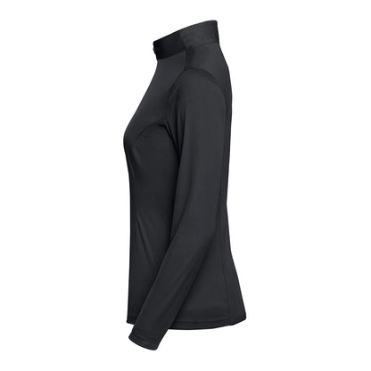 Black - Side - Stormtech Womens-Ladies Monterey Quarter Zip Jumper