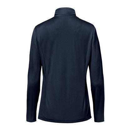 Navy - Back - Stormtech Womens-Ladies Monterey Quarter Zip Jumper