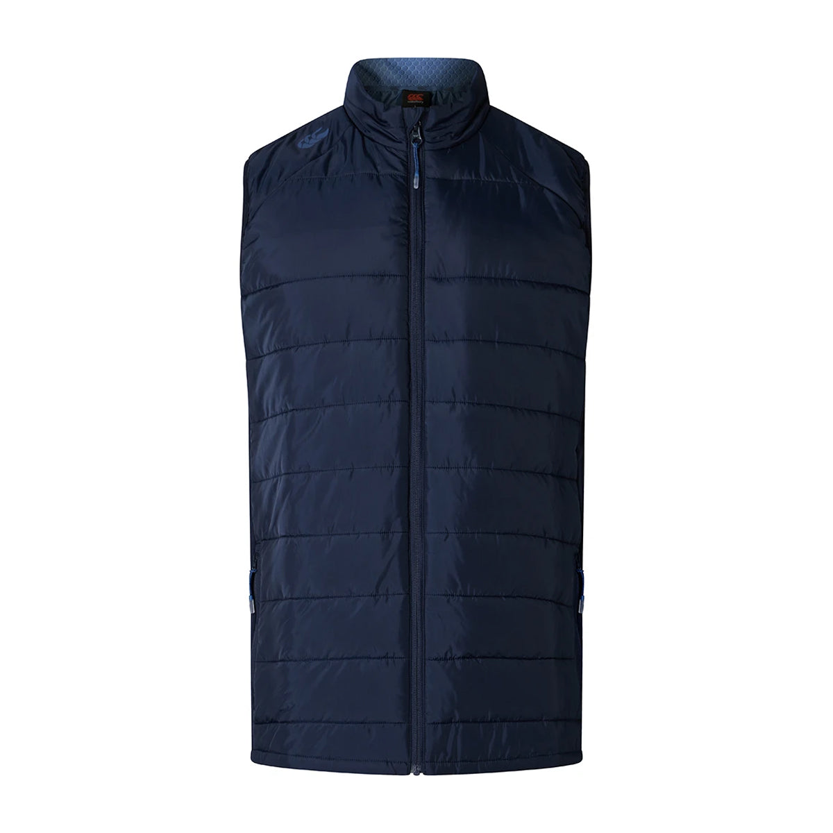 Navy - Front - Canterbury Mens Elite Microlight Gilet
