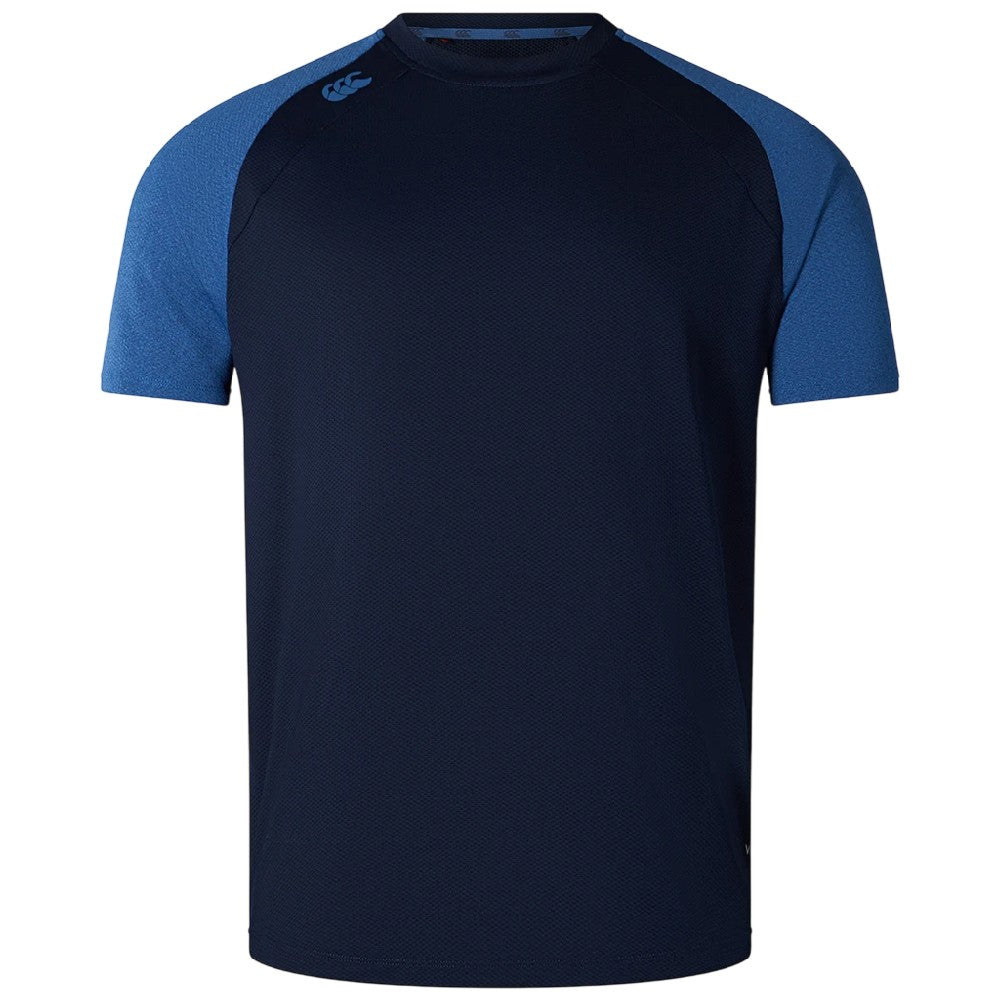 Navy-True Navy Marl - Front - Canterbury Mens Elite Training T-Shirt