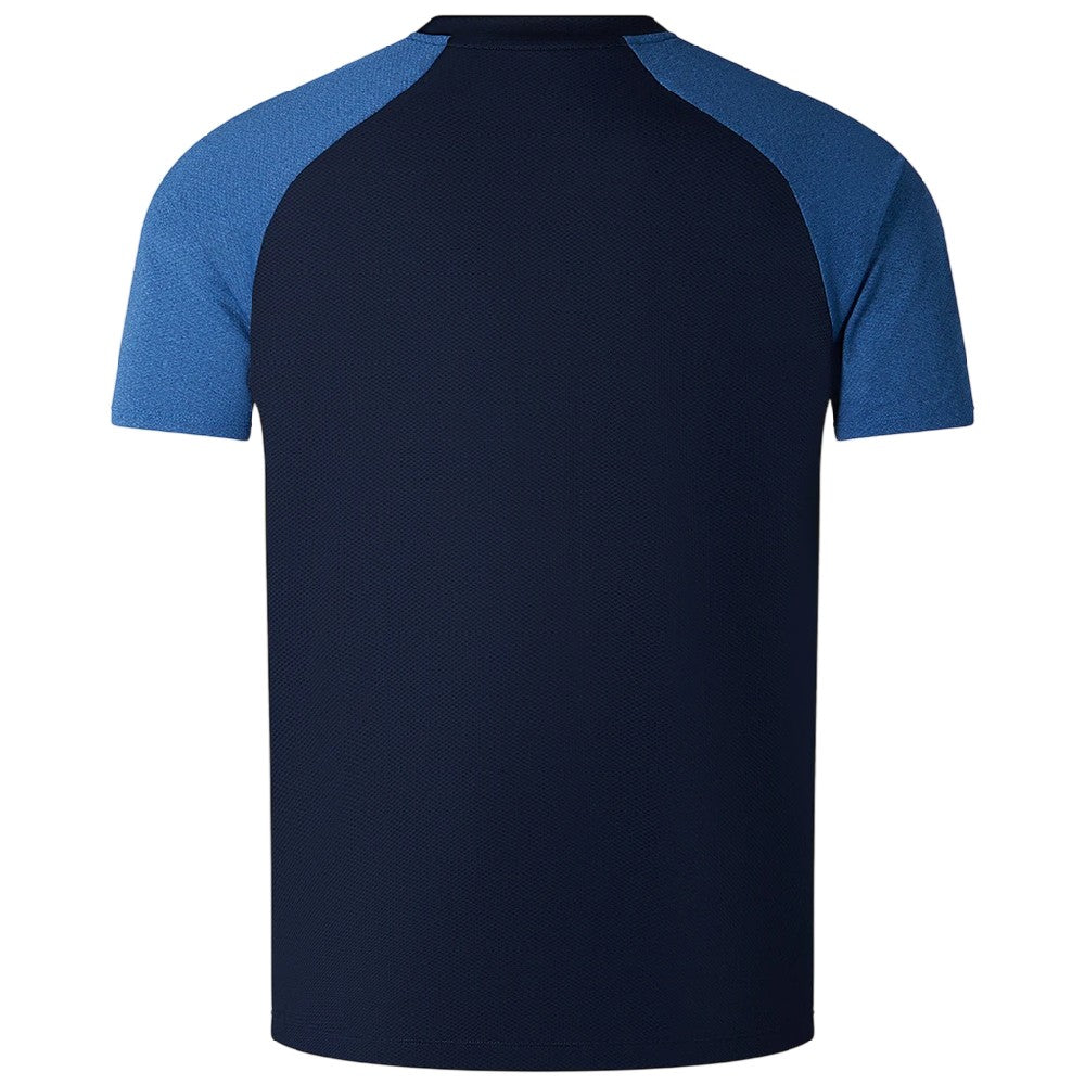 Navy-True Navy Marl - Back - Canterbury Mens Elite Training T-Shirt