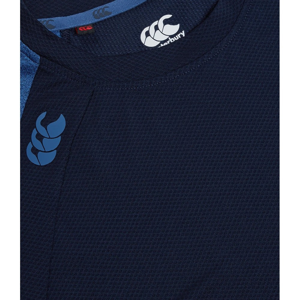 Navy-True Navy Marl - Pack Shot - Canterbury Mens Elite Training T-Shirt