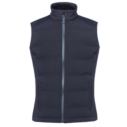 Navy - Front - Brook Taverner Mens Maxwell Hybrid Gilet