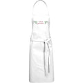 White - Front - Bullet Reeva Cotton Apron