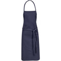 Navy - Front - Bullet Reeva Cotton Apron