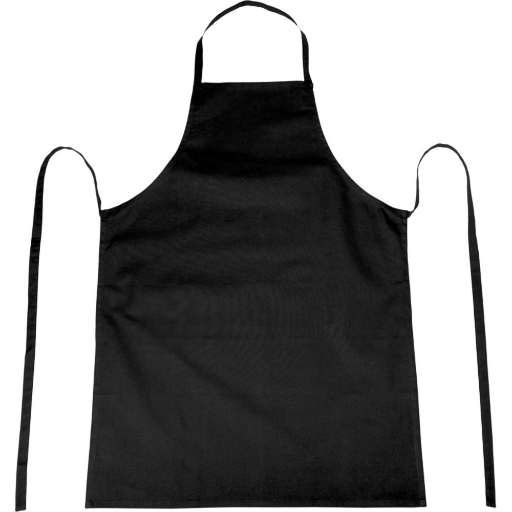 Solid Black - Back - Bullet Reeva Cotton Apron