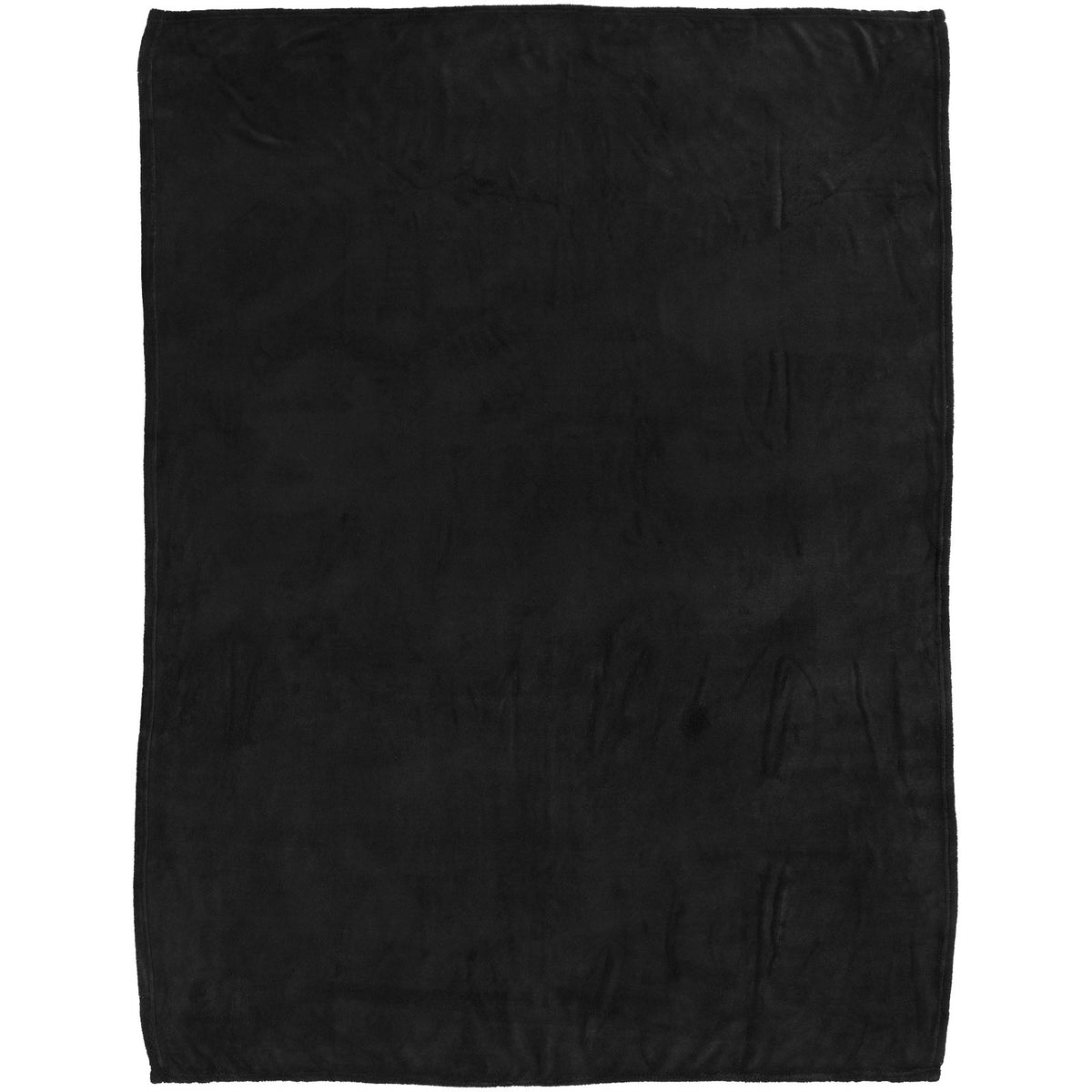 Solid Black - Back - Seasons Bay Blanket