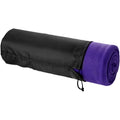 Purple - Front - Bullet Huggy Blanket And Pouch