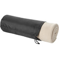 Beige - Front - Bullet Huggy Blanket And Pouch