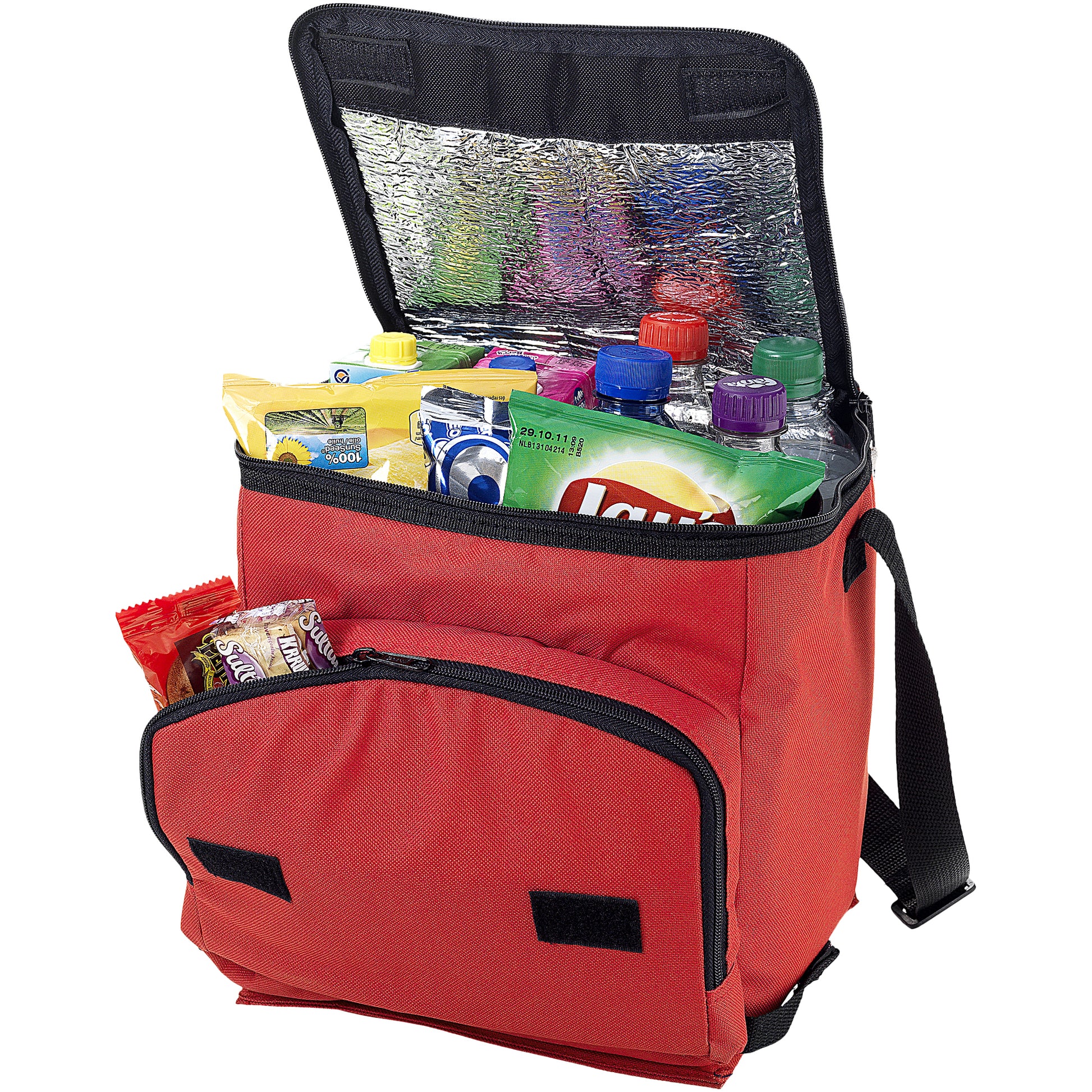 Red - Back - Bullet Stockholm Foldable Cooler Bag