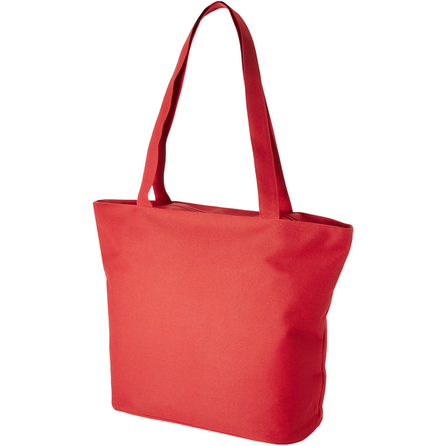 Red - Front - Bullet Panama Beach Tote