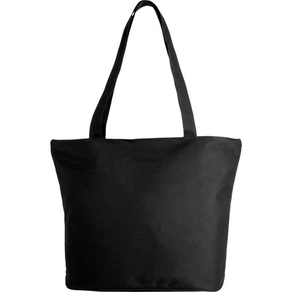 Black - Back - Bullet Panama Beach Tote