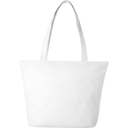 White - Back - Bullet Panama Beach Tote