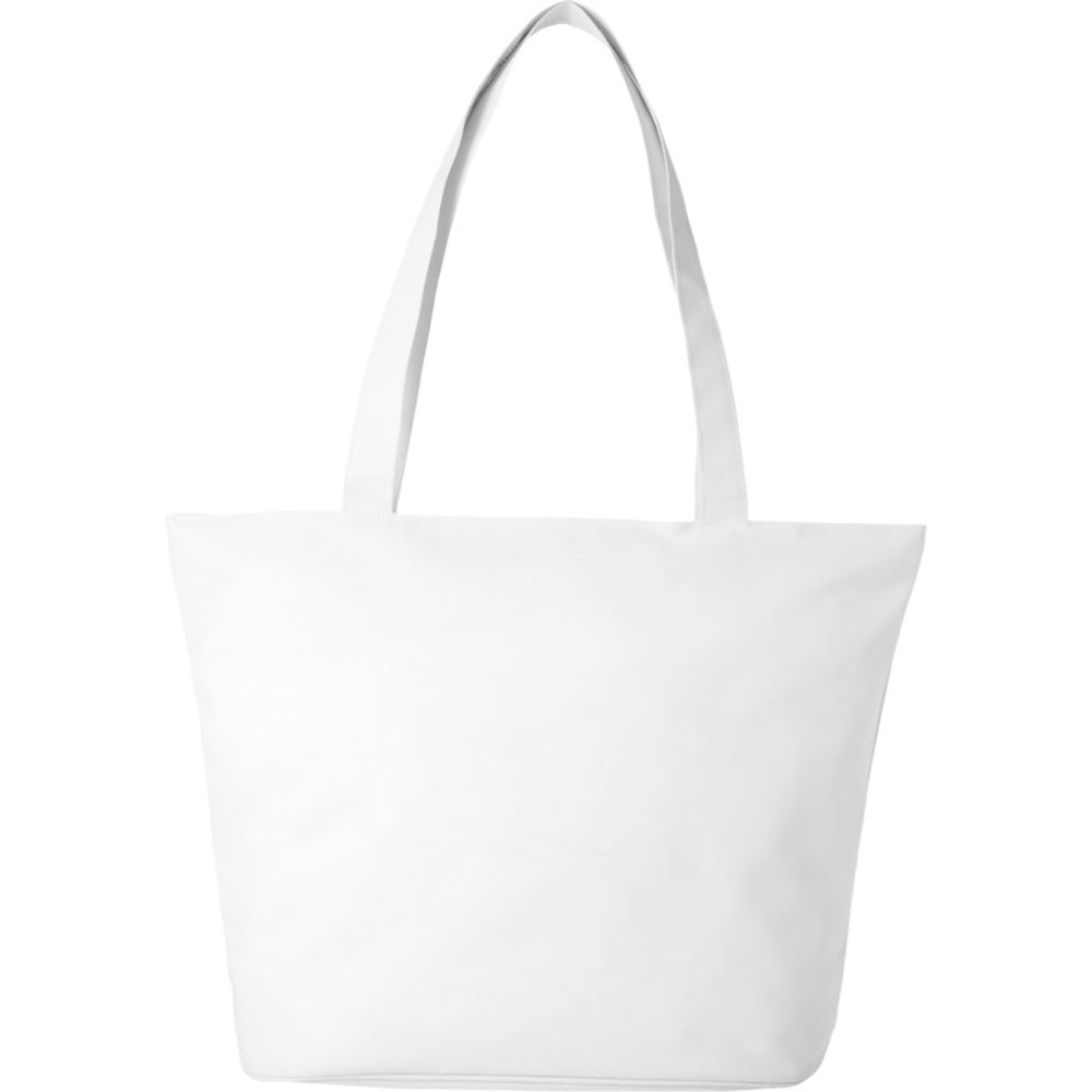 White - Back - Bullet Panama Beach Tote