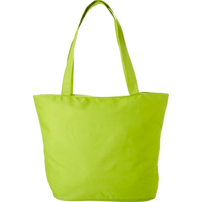Lime - Back - Bullet Panama Beach Tote