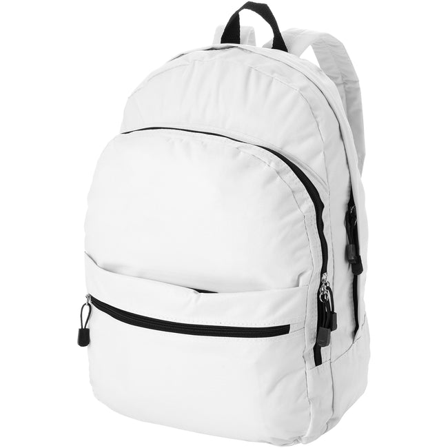 White - Front - Bullet Trend Backpack