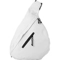 White - Front - Bullet Brooklyn Triangle Citybag