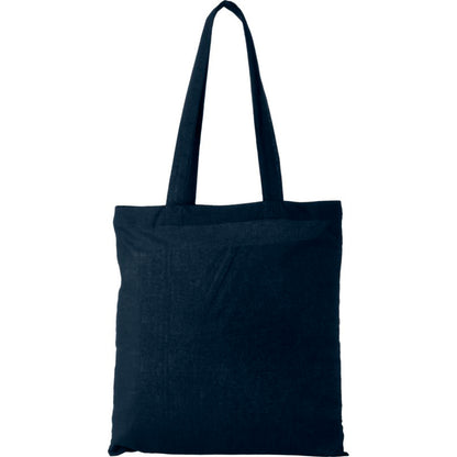 Navy - Back - Bullet Carolina Cotton Tote