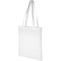 White - Front - Bullet Zeus Non Woven Convention Tote