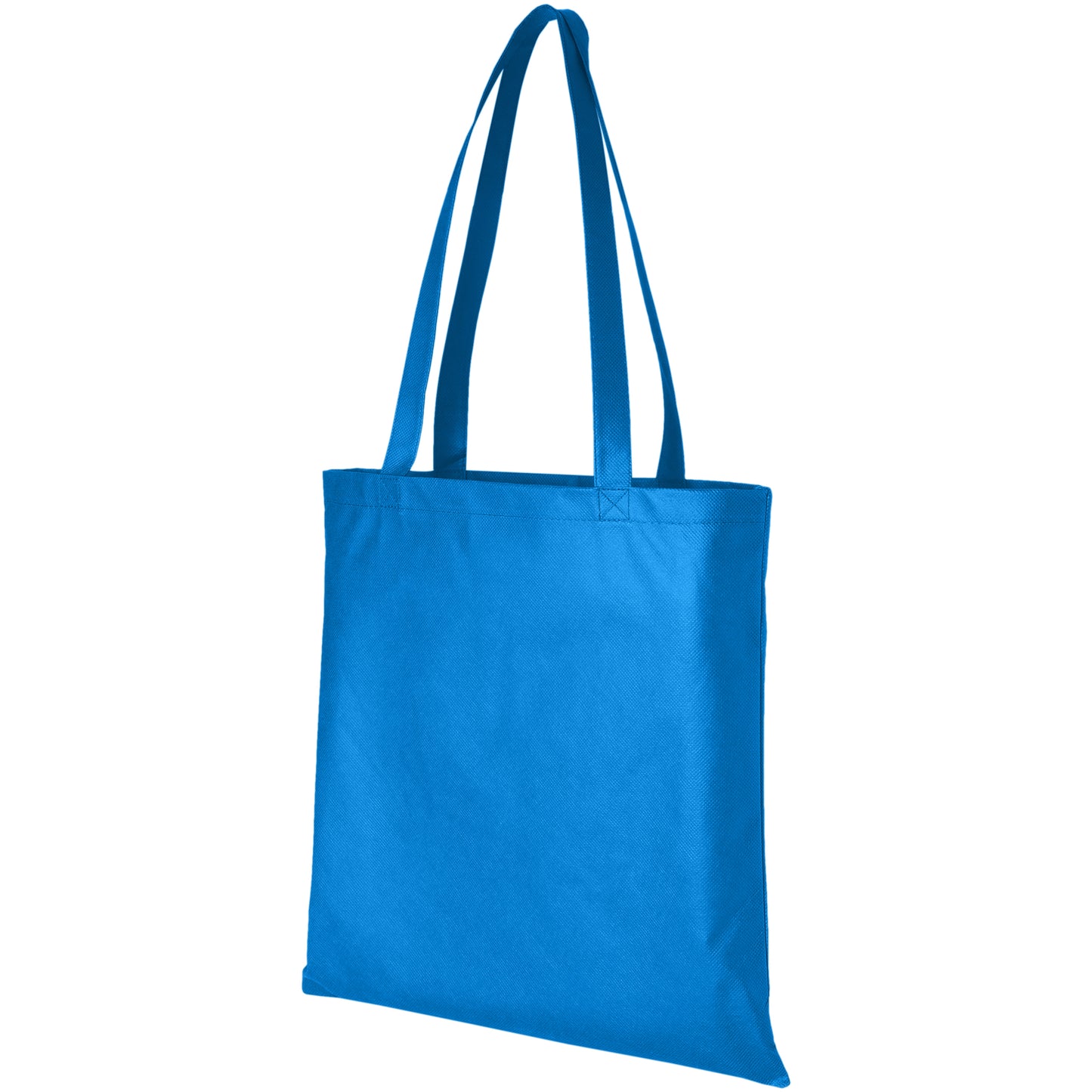 Process Blue - Front - Bullet Zeus Non Woven Convention Tote