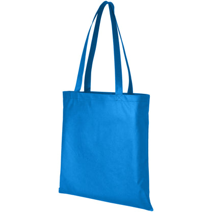 Process Blue - Front - Bullet Zeus Non Woven Convention Tote
