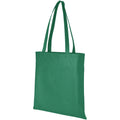 Green - Front - Bullet Zeus Non Woven Convention Tote